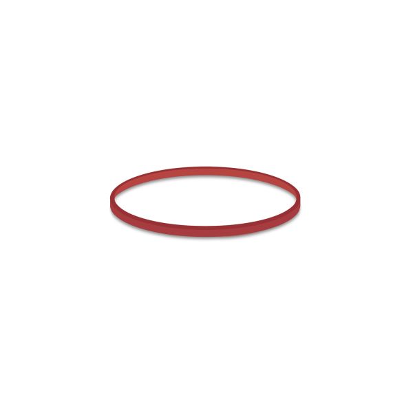 Gumička slabá červená 1mm Ø6cm [50 g]