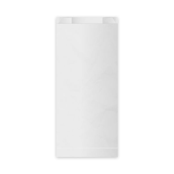Papierové vrecko (FSC Mix) s bočným skladom biele 14+7 x 32 cm `2kg` [100 ks]