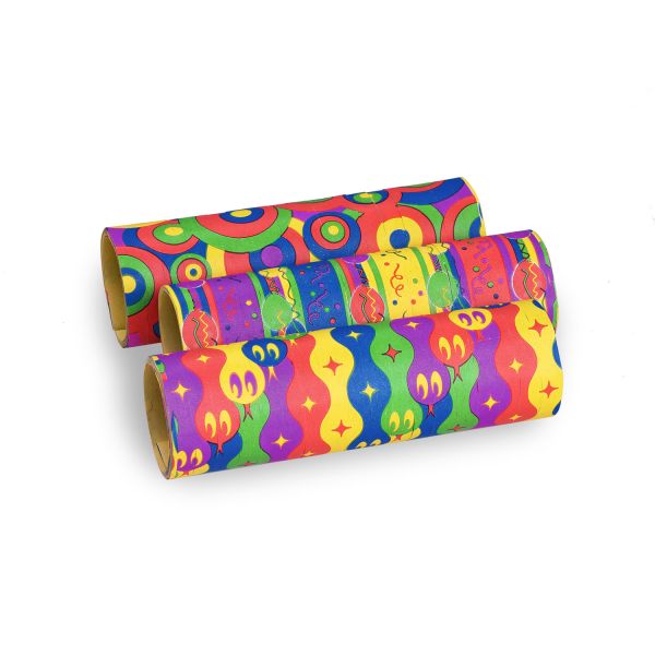 Serpentíny rôzne motívy 4 m, (3 rol)