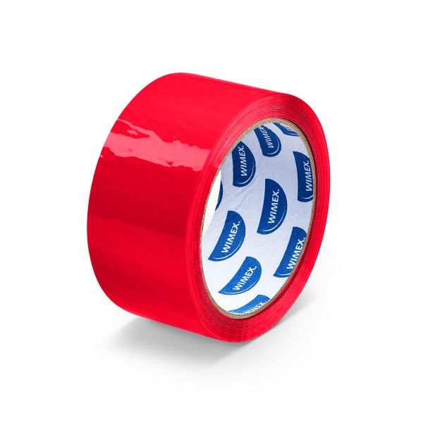 Lepiaca páska (PP/Akrylát) červená 48mm x 66m [1 ks]