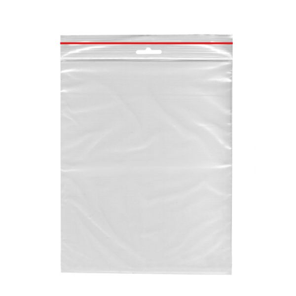 Rýchlouzatváracie vrecko (LDPE) transparentné 30 x 40 cm [10 x 100 ks]