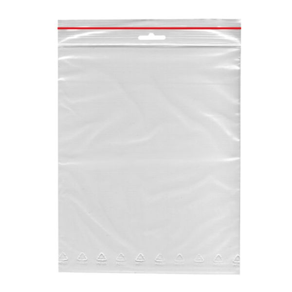 Rýchlouzatváracie vrecko (LDPE) transparentné 35 x 45 cm [10 x 100 ks]