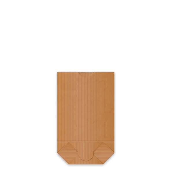 Papierový sáčok s krížovým dnom kraft 22,5 x 37,5 + 9,2 cm `2,5kg` [1000 ks]