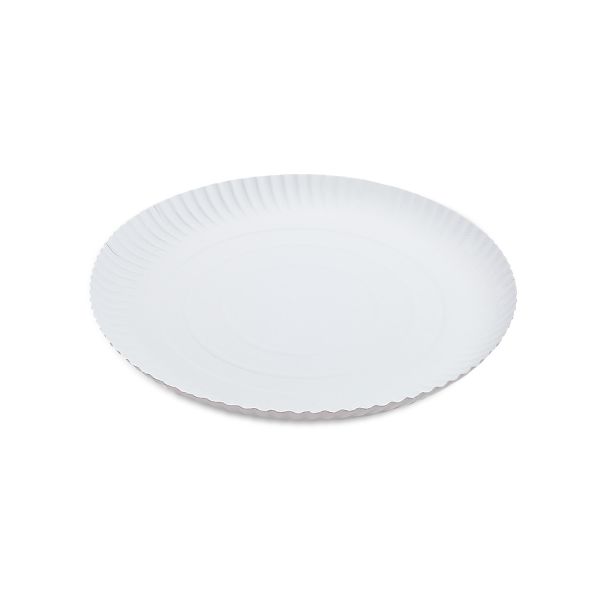 Papierový tanier hlboký biely Ø28cm [50 ks]