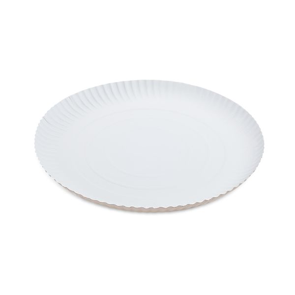 Papierový tanier (FSC Mix) hlboký biely Ø30cm [50 ks]