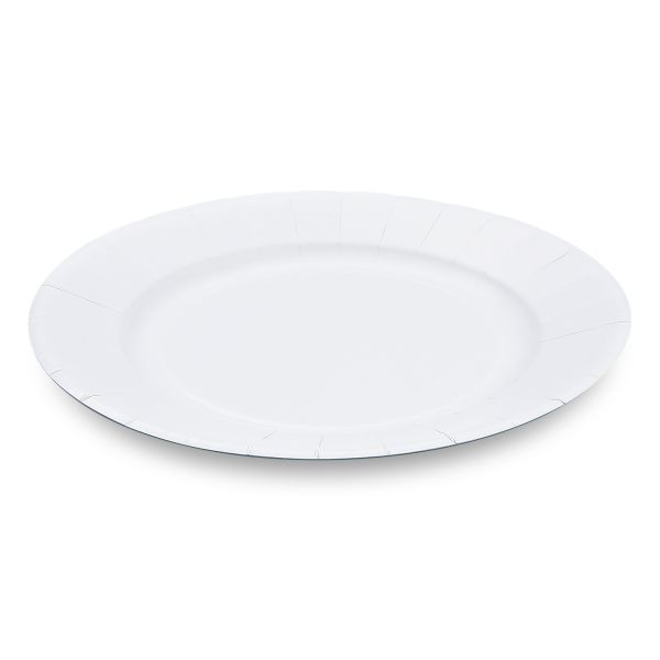 Papierový tanier (FSC Mix) biely Ø28cm [50 ks]