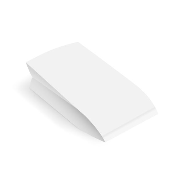 Papierové vrecko (PAP/PE) 2vrstvé nepremastiteľné biele 13+8 x 28 cm `1/1` [100 ks]