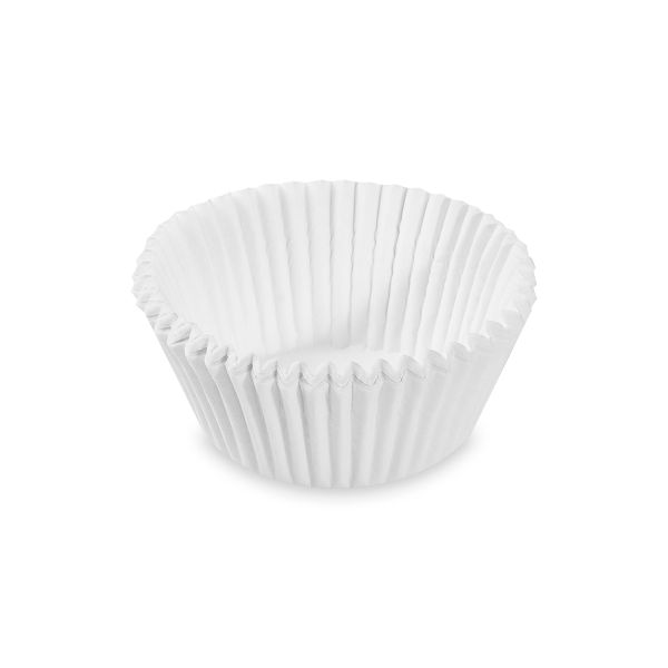 Cukrárenský košíček (PAP) biely Ø40 x 24 mm [1000 ks]