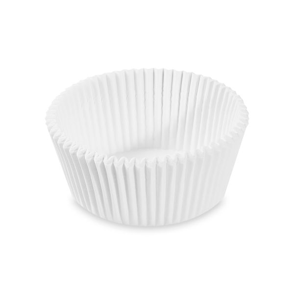 Cukrárenský košíček (PAP) biely Ø55 x 30 mm [1000 ks]