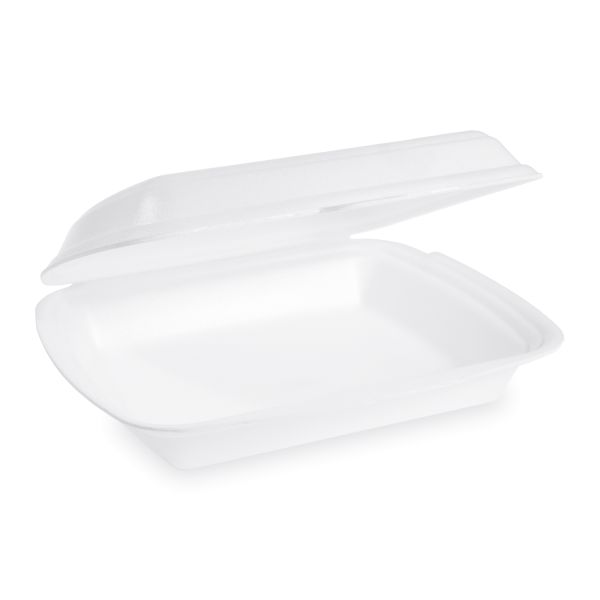 Menu box (XPS) nedelený biely 241 x 207 x 69 mm  900ml [125 ks]