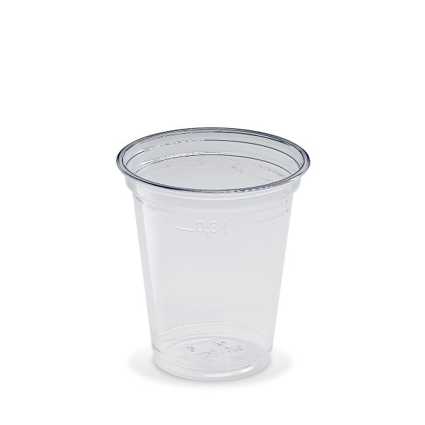 Pohár (rPET) číry Ø95mm 0,3L [50 ks]
