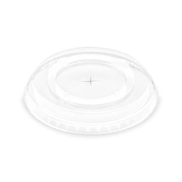 Viečko (rPET) s krížovým otvorom pre pohár Ø95mm [50 ks]