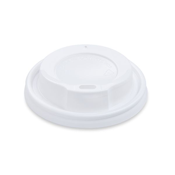 Viečko vypuklé (PS) biele pre pohár Ø80mm [100 ks]