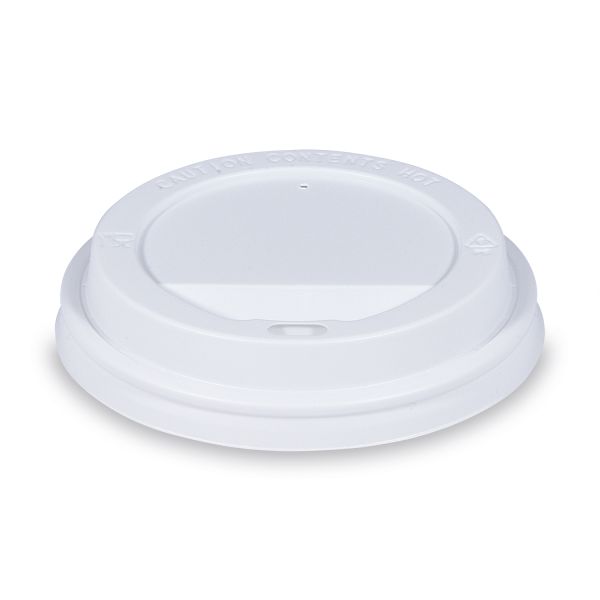 Viečko vypuklé (PS) biele pre pohár Ø90mm [100 ks]