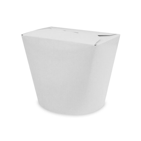 Food box Asia (PAP FSC Mix/PE) nepremastiteľný biely 500ml/16oz [50 ks]