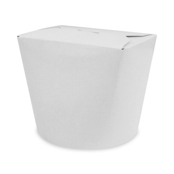 Food box Asia (PAP FSC Mix/PE) nepremastiteľný biely 750ml/26oz [50 ks]