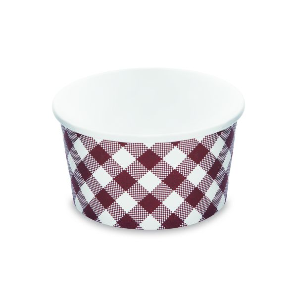 Papierová miska (FSC Mix/PE) biela Ø115mm 350ml `S` [50 ks]