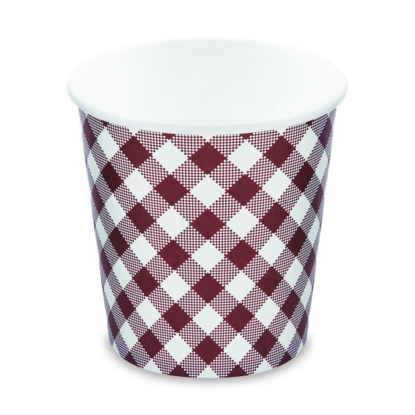 Papierová miska (FSC Mix/PE) biela Ø115mm 750ml `L` [50 ks]