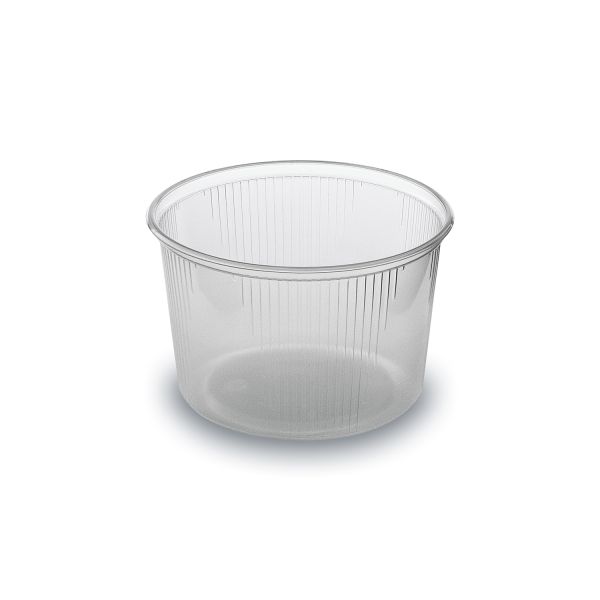 Miska (PP) okrúhla priehľadná Ø101mm 300ml [100 ks]