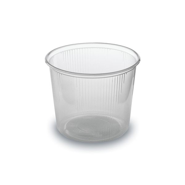 Miska (PP) okrúhla priehľadná Ø101mm 400ml [100 ks]
