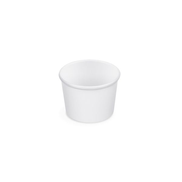 Papierová miska (FSC Mix/PE) biela Ø75mm 125ml [50 ks]