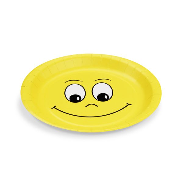 Papierový tanier (FSC Mix) Smile Ø23cm [10 ks]