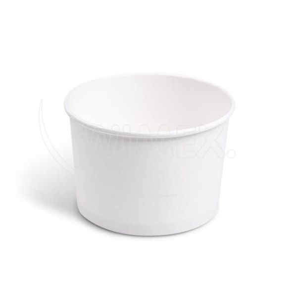 Papierová miska (PAP/PE) biela Ø110mm 475ml [50 ks]
