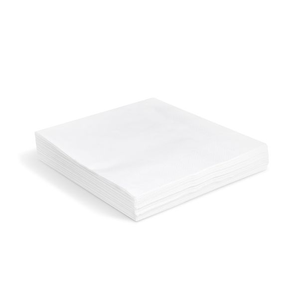 Obrúsok (PAP FSC Mix) 2vrstvý biely 40 x 40 cm [250 ks]
