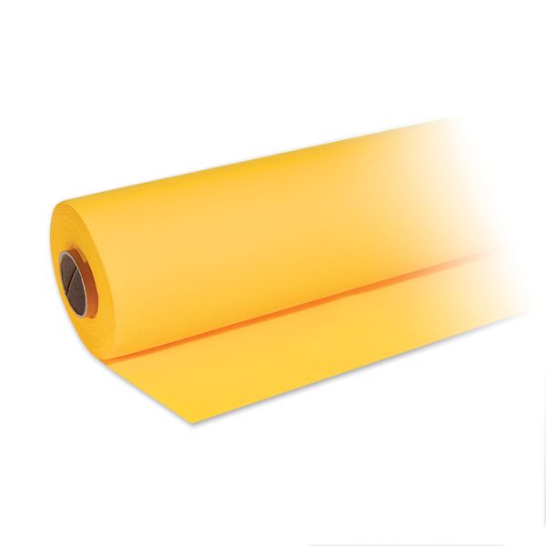 Obrus (PAP-Airlaid FSC Mix) v roli PREMIUM žltý 1,2 x 25 m [1 ks]
