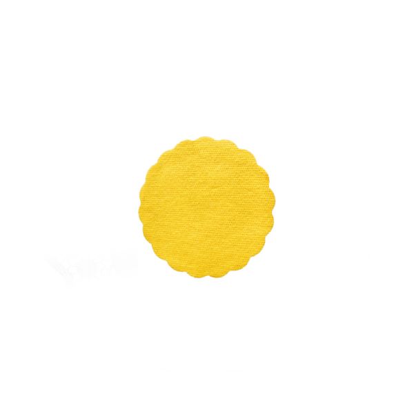 Rozetka (PAP-Airlaid) PREMIUM žltá Ø9cm [40 ks]