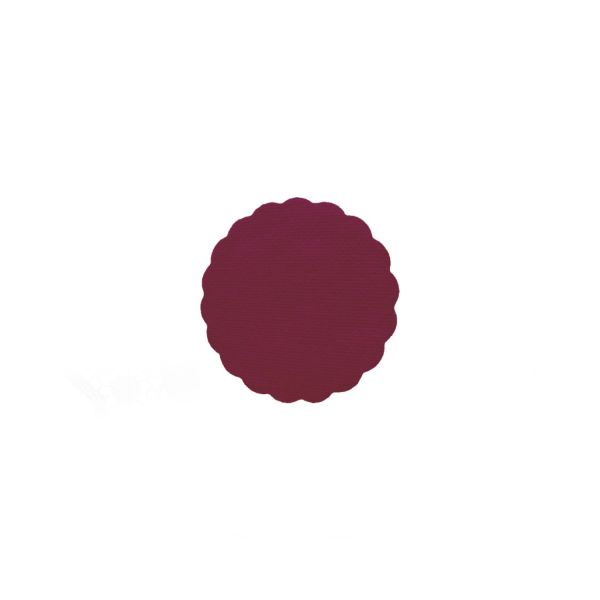 Rozetka (PAP-Airlaid FSC Mix) PREMIUM bordová Ø9cm [500 ks]