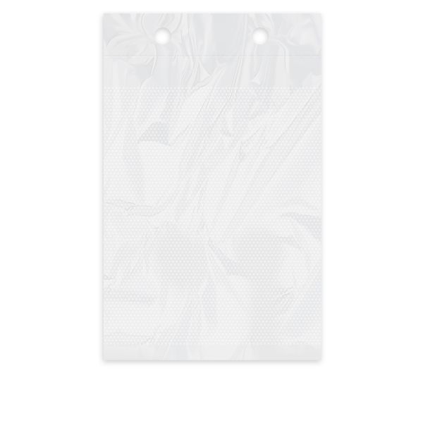 Vrecko ploché (PP) mikroperforované priehľadné 16 x 25 cm v bloku [20 x 100 ks]