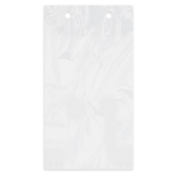 Vrecko ploché (PP) mikroperforované priehľadné 16 x 35 cm v bloku [20 x 100 ks]