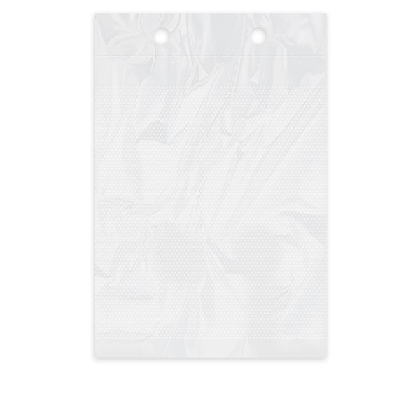 Vrecko ploché (PP) mikroperforované priehľadné 18 x 25 cm v bloku [40 x 100 ks]