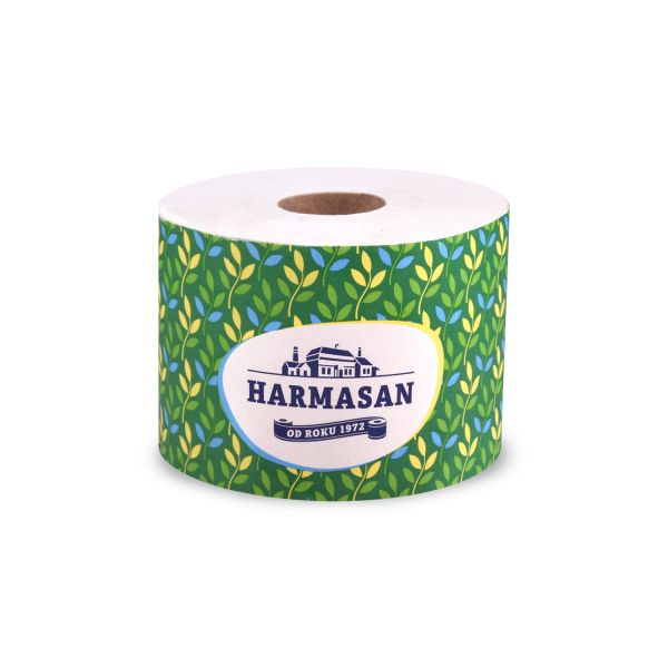 Toaletný papier (PAP-Recy) Harmasan Maxima 2vrstvý natural Ø13,2cm 69m 552 útržkov [1 ks]
