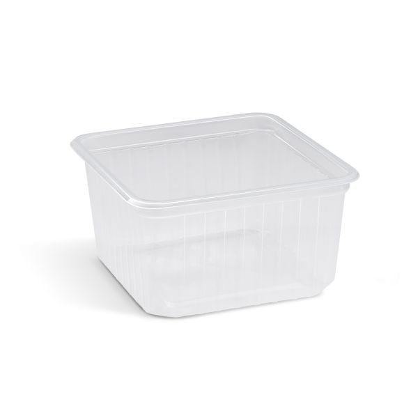 Vanička (PP) Quadroboxx priehľadná 115 x 115 mm 500ml [50 ks]