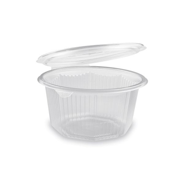 Miska (PP) Ripboxx osemhranná priehľadná 1000ml [50 ks]