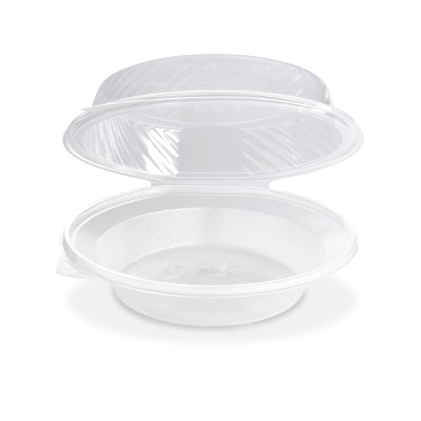 Šalátová miska (PP) Ripboxx Greens priehľadná 1700ml [25 ks]