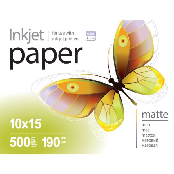 Fotopapier PrintPro matný 190g/m²,500ks,10x15 (PME1905004R)