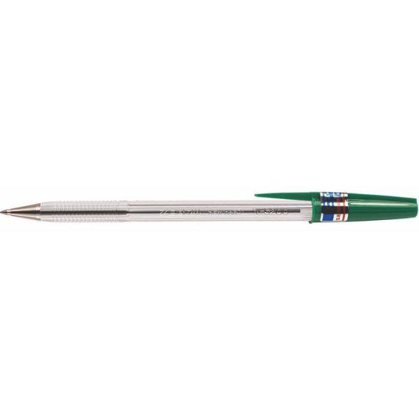 Guľôčkové pero, 0,24 mm, s vrchnákom, ZEBRA "N-5200" zelená