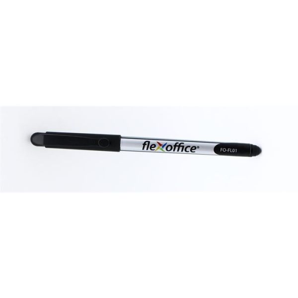 Liner, 0,3 mm, FLEXOFFICE "FL01", čierny