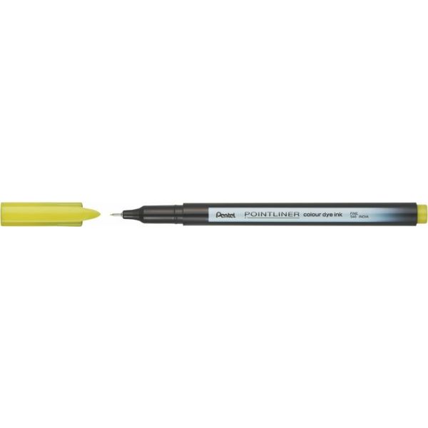 Liner, 0,4 mm, PENTEL "Pointliner", limetkovo zelený