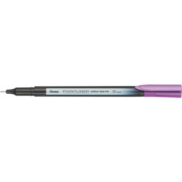 Liner, 0,4 mm, PENTEL "Pointliner", starofialový