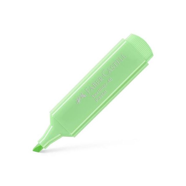 Zvýrazňovač, 1-5 mm, FABER-CASTELL "1546 Pastel", svetlozelený