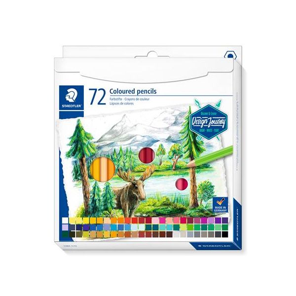 Farebné ceruzky, sada, šesťhranné, STAEDTLER "146C", 72 rôznych farieb