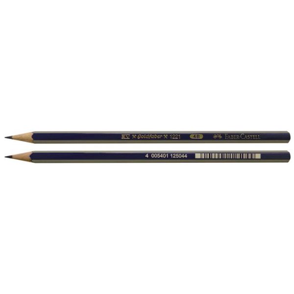 Grafitová ceruzka, 4B, šesťhranná, FABER-CASTELL "Goldfaber"