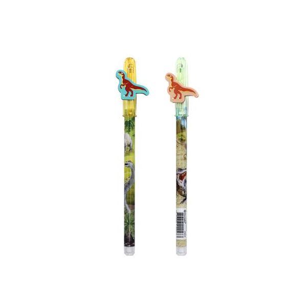 Mikroceruzka, s gumou, displej, HB, ICO „Bensia“, dinosaurus