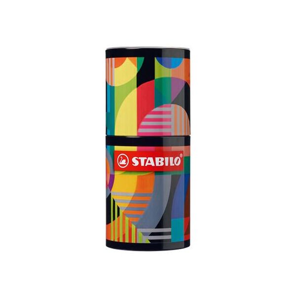 Fixky, sada, valcovitá kovová krabica, 1 mm, STABILO "Pen 68 ARTY", 45 rôznych farieb, 45ks
