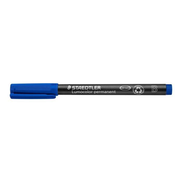 Permanentný popisovač, OHP, 1-2,5 mm, STAEDTLER "Lumocolor® 314 B", modrá