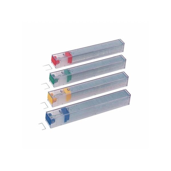 Kazeta so spinkami do zošívačiek, LEITZ "K6", modrá